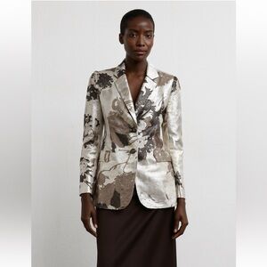 Lafayette 148 New York Linen/ Cotton Blazer